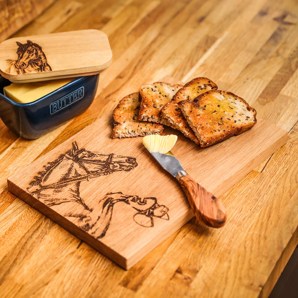 Selbrae House Horse Oak Serving and Cheese Board