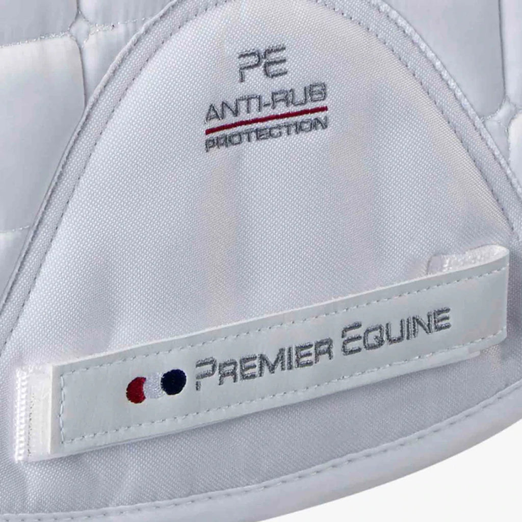 Premier Equine Armada Close Contact Dressage Square - White