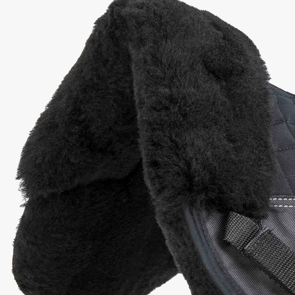 Premier Equine Merino Wool Half Pad - Black/Black