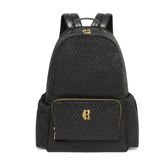 Holland Cooper Burghley Backpack - Black Monogram