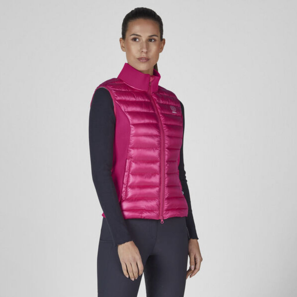 Eskadron Ladies Hybrid Waistcoat - Lipstick