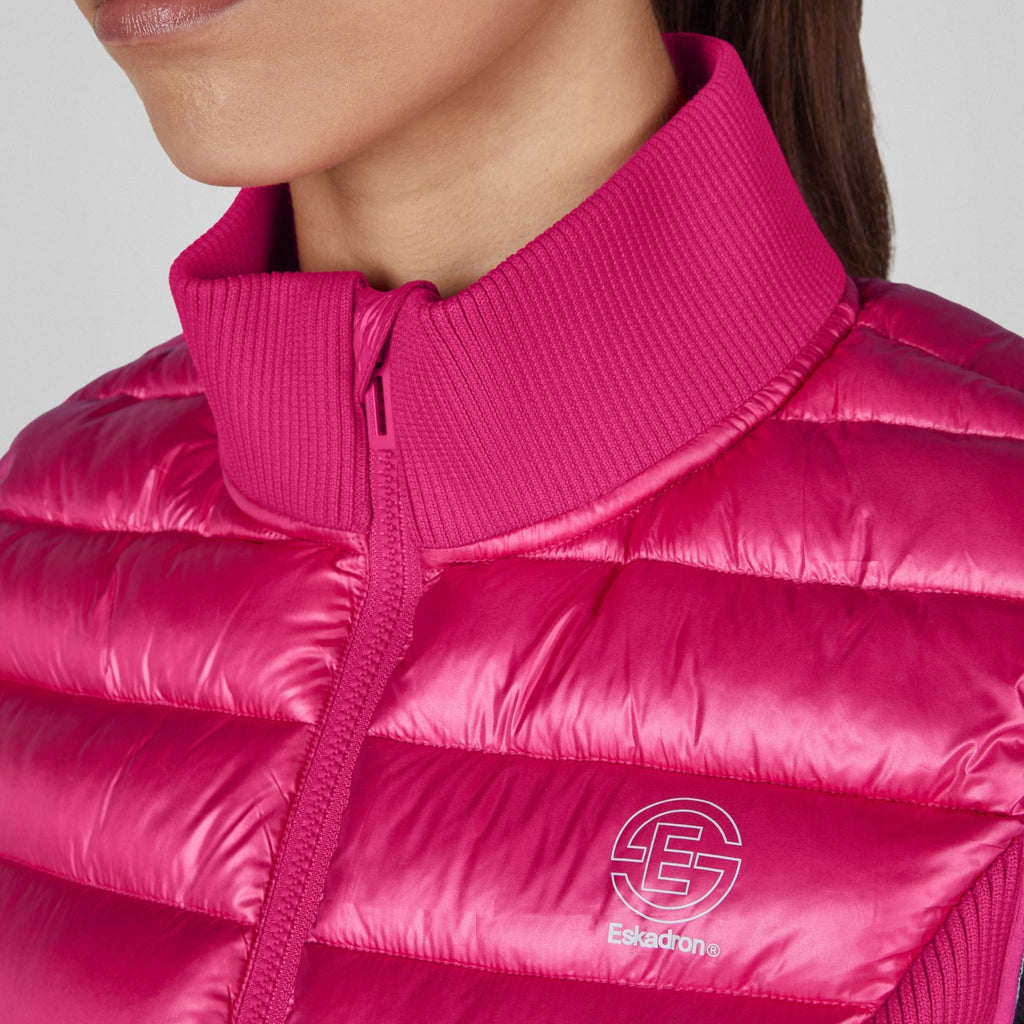 Eskadron Ladies Hybrid Waistcoat - Lipstick