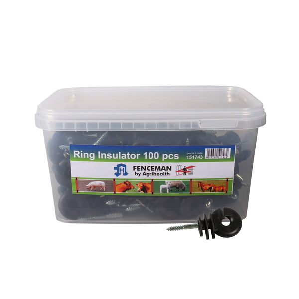Fenceman Insulator Ring Screw On Pack Of 100