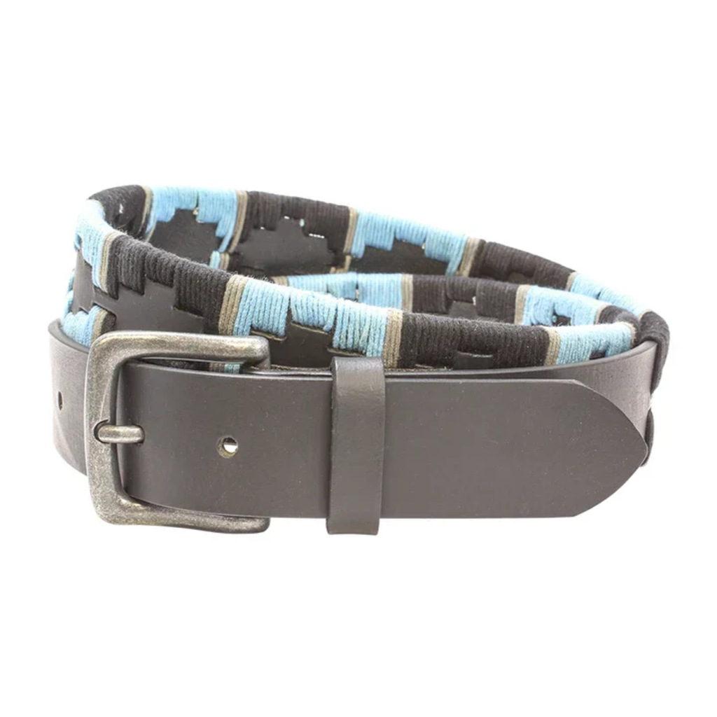 Sophos Wothorpe Guatamalen Belt - Black/Grey/Blue