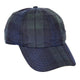 Heather Ewan Tartan Waxed Baseball Cap Blackwatch