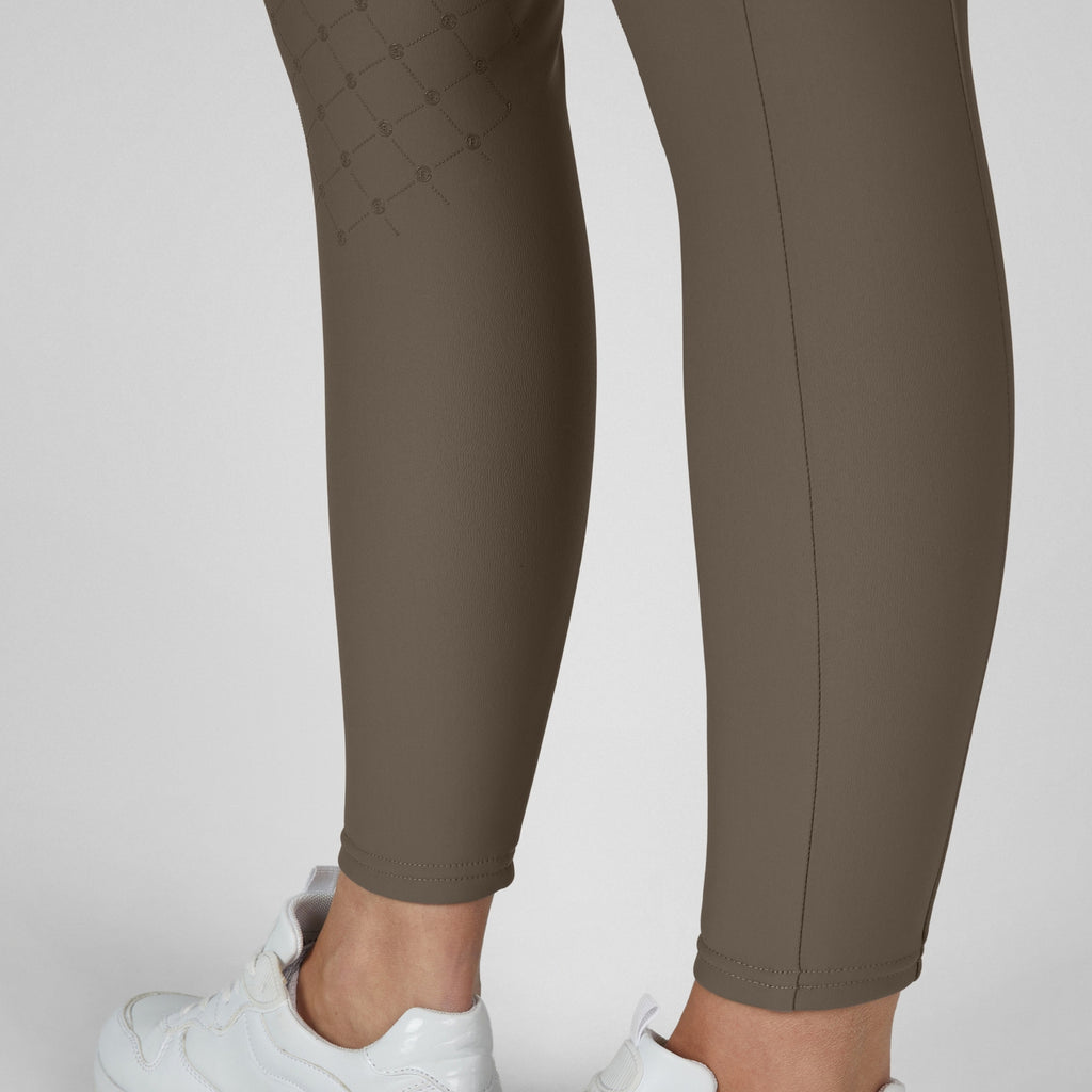 Eskadron Ladies Cosy Full Grip Riding Tight - Powder Taupe