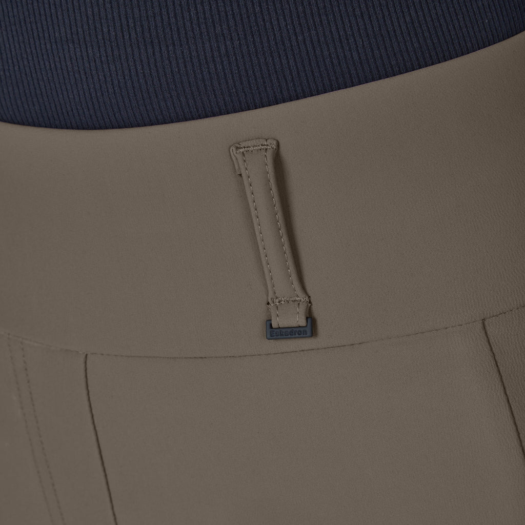 Eskadron Ladies Cosy Full Grip Riding Tight - Powder Taupe