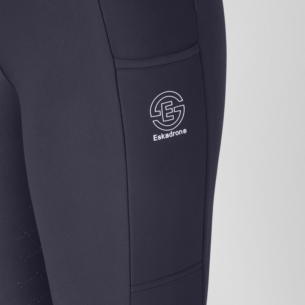 Eskadron Ladies Cosy Full Grip Riding Tight - Navy