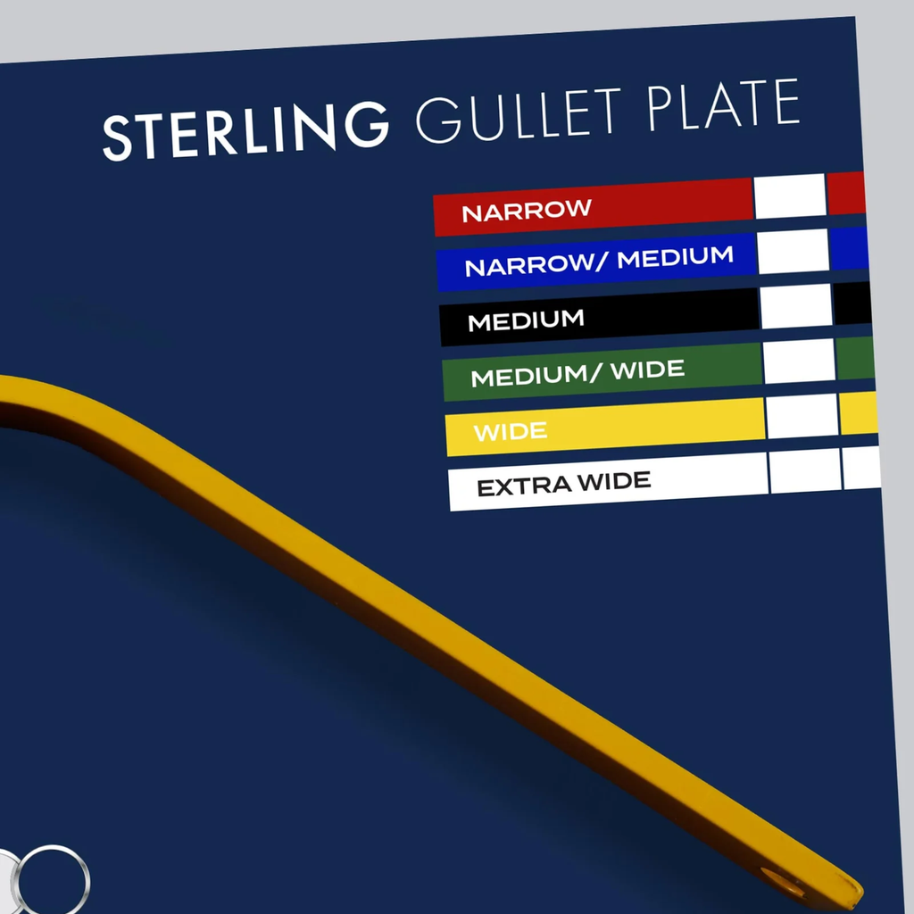 Premier Equine Sterling Gullet Plate - Extra Wide