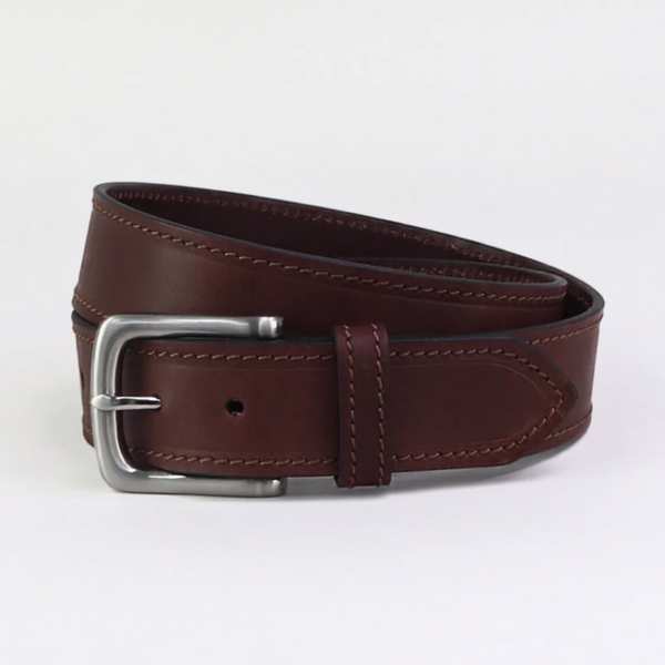 Sophos Weybourne Leather Belt - Brown