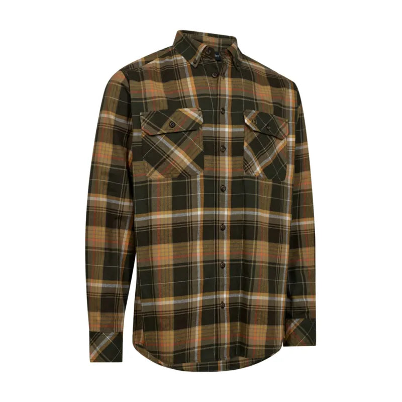 Deerhunter Mens Hayden Shirt - Green Check