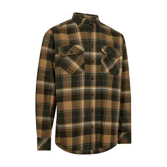Deerhunter Mens Hayden Shirt - Green Check