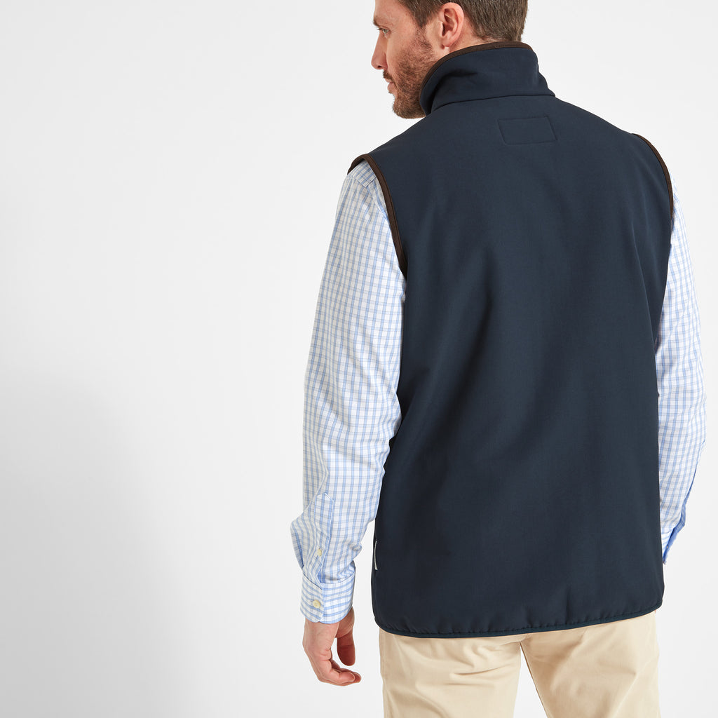 Schoffel Mens Belton Gilet - Navy