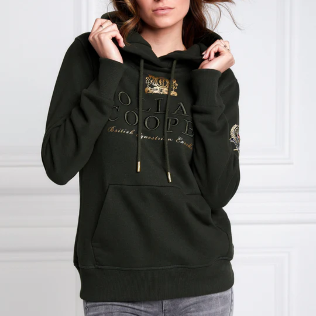 Holland Cooper Heritage Hoodie - Racing Green