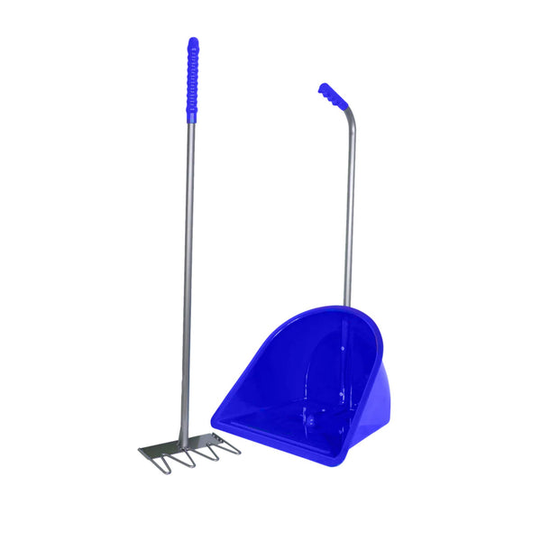 Red Gorilla Tidee Set And Rake - Blue