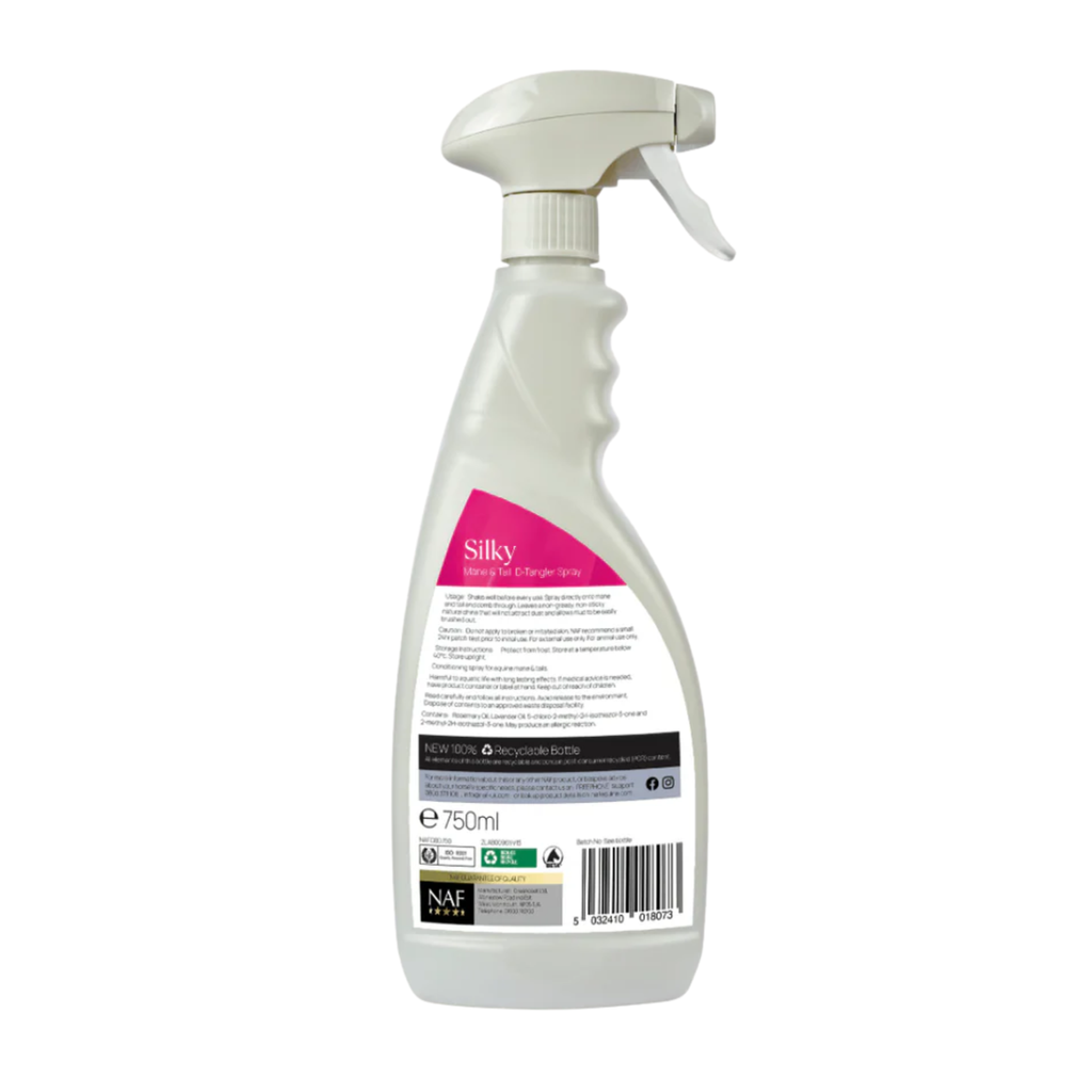 NAF Silky Mane and Tail Spray - 750ml