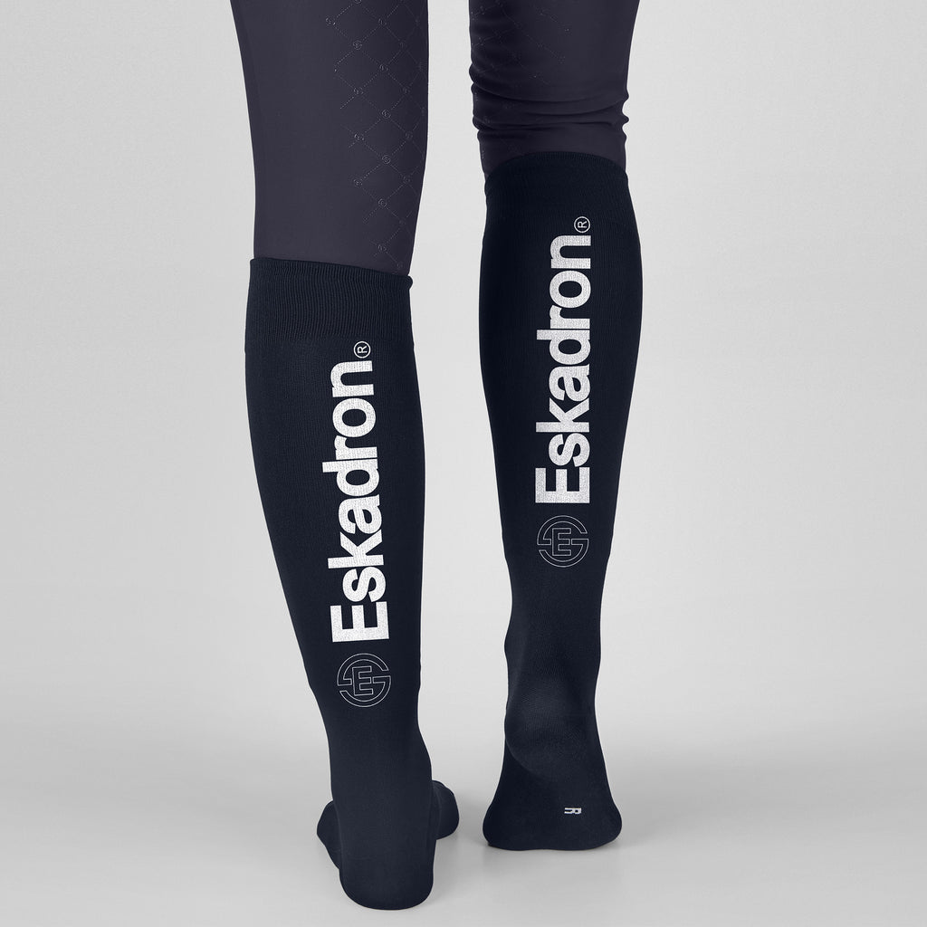 Eskadron Ladies Knee Socks - Navy