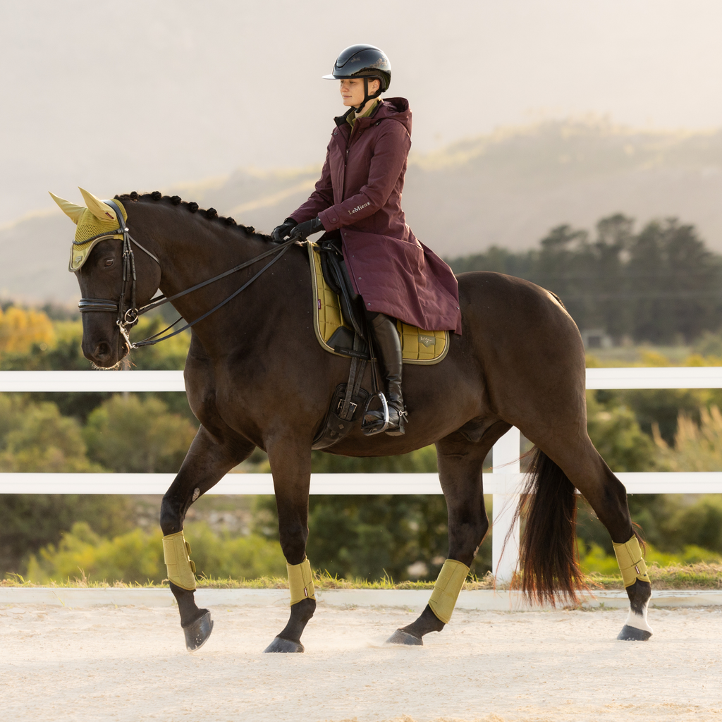 LeMieux Ladies Erin Waterproof Padded Coat - Bramble