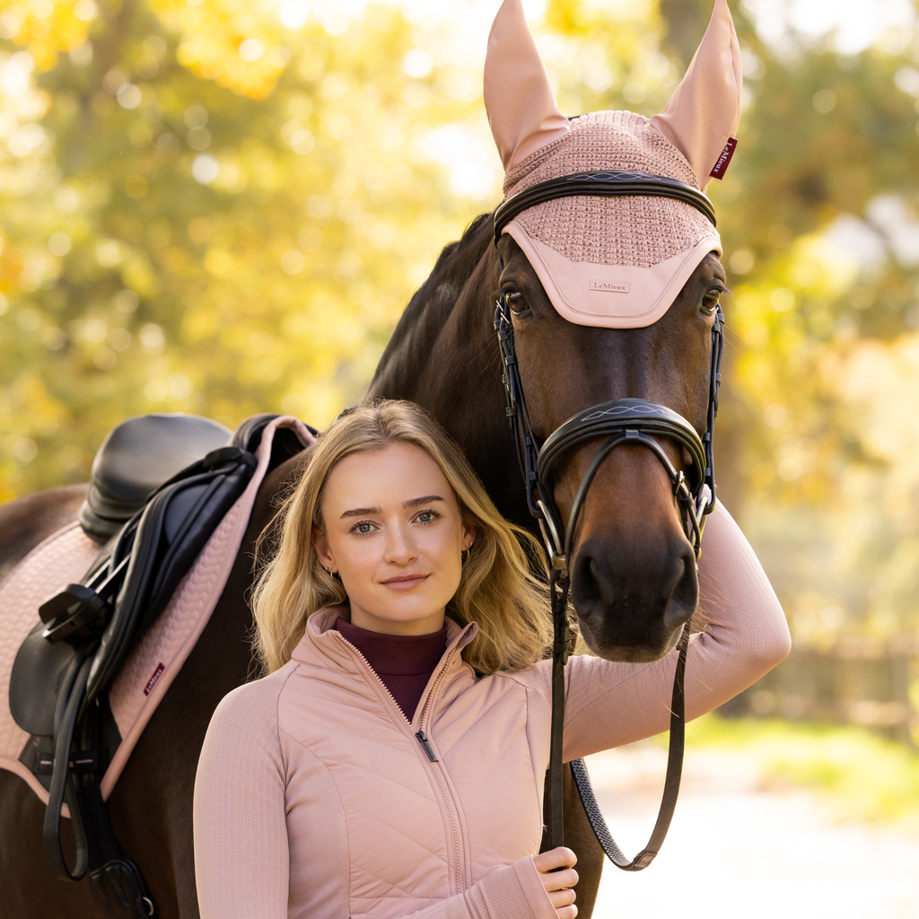 LeMieux Ladies Maddie Hybrid Jacket - Wild Rose