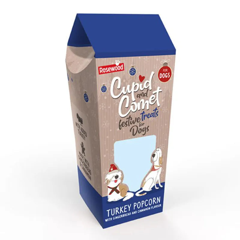 Rosewood Popcorn For Dogs - Gingerbread and Cinnamon Flavour
