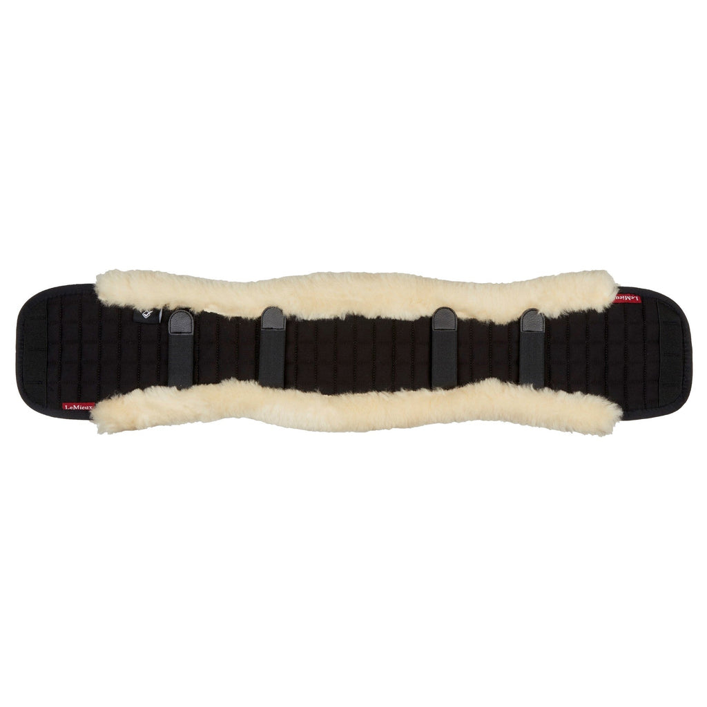 LeMieux Dressage Girth Cover - Natural/Black