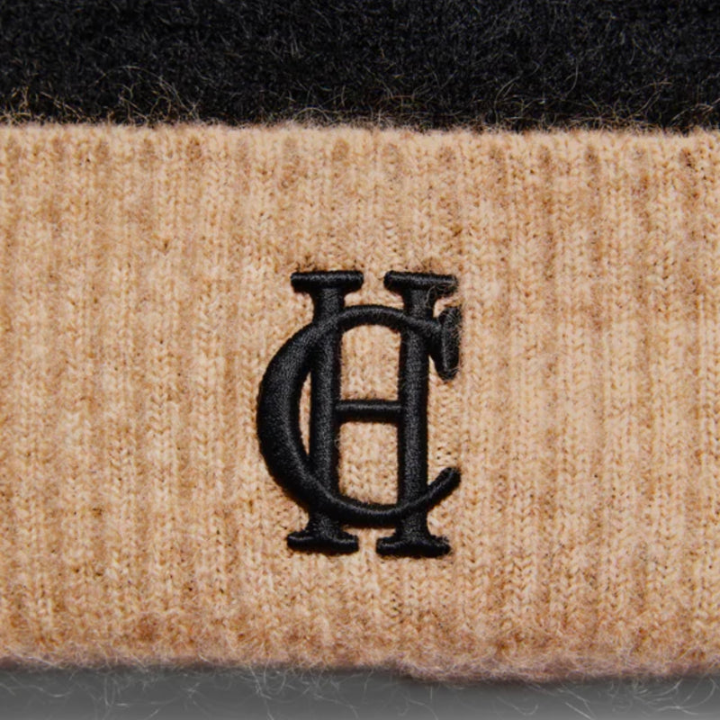 Holland Cooper Chelsea Bobble Hat - Black