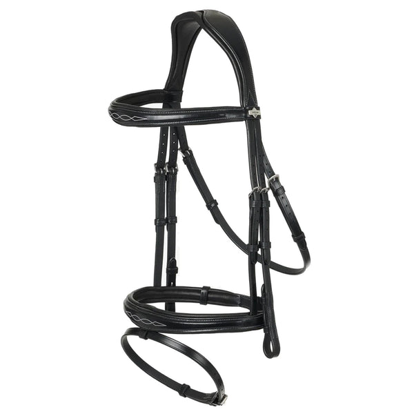 LeMieux Kudos Competition Flash Bridle - Black