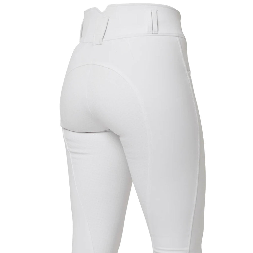 Premier Equine Sophia Ladies Full Seat high Waist Riding Breech - White