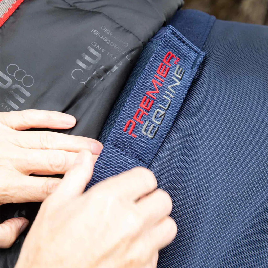 Premier Equine Titan Trio Complete 4 in 1 Turnout Rug - Navy