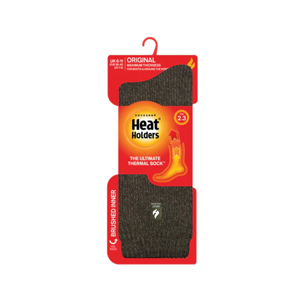 Heat Holders Mens Finch Socks - Forest Green Twist