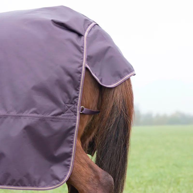 Shires Typhoon 100 Turnout Rug - Black Cherry