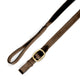 Mackey Classic Leather Lead with Buckle End Brown