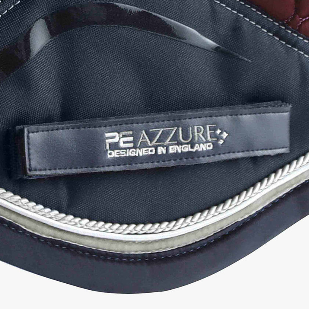 Premier Equine Azzure Anti-Slip Satin GP/Jump Square - Wine