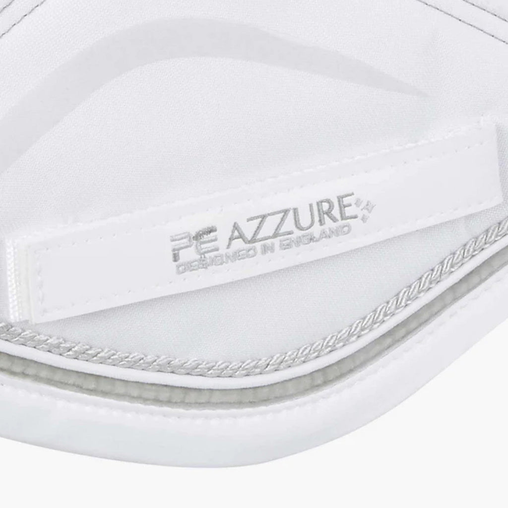 Premier Equine Azzure Anti-Slip Satin GP/Jump Square - White