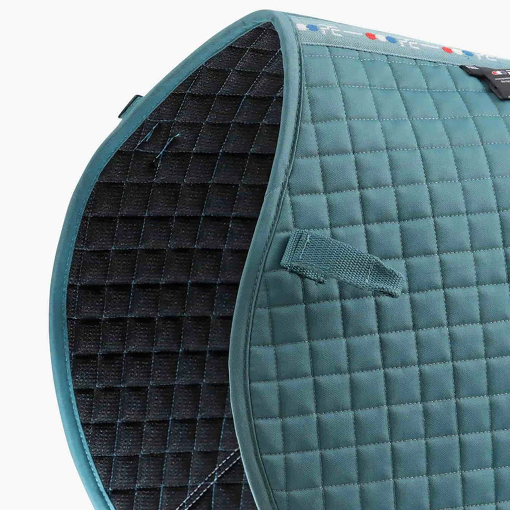 Premier Equine Close Contact Cotton XC Saddle Pad - Turquoise