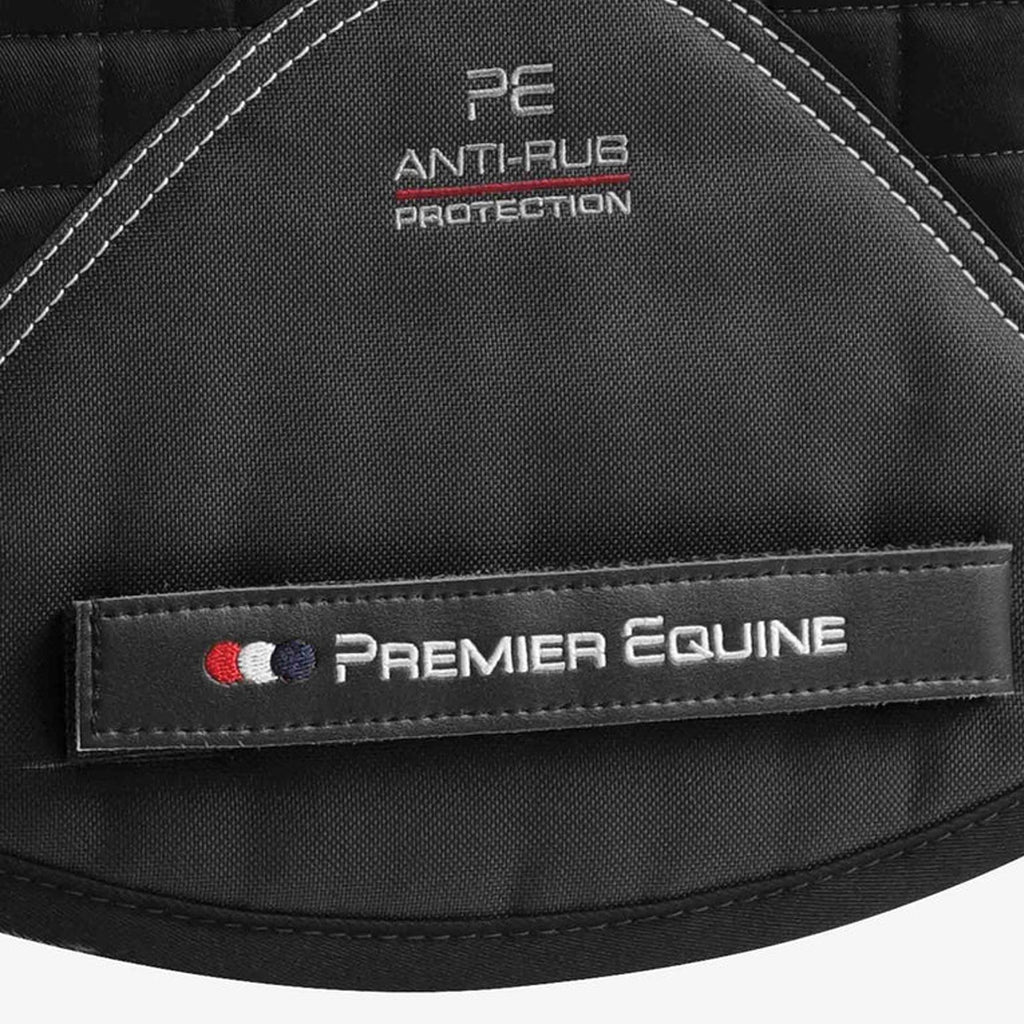 Premier Equine Close Contact Cotton XC Saddle Pad - Black