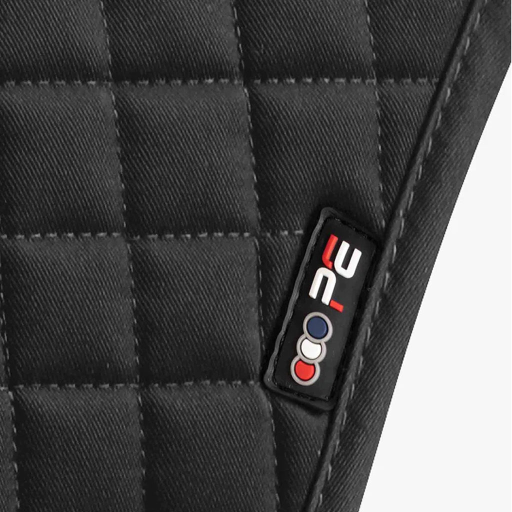 Premier Equine Close Contact Cotton XC Saddle Pad - Black