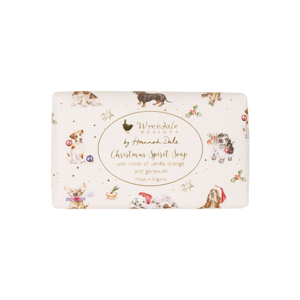 Wrendale Christmas Spirit Dog Soap Bar