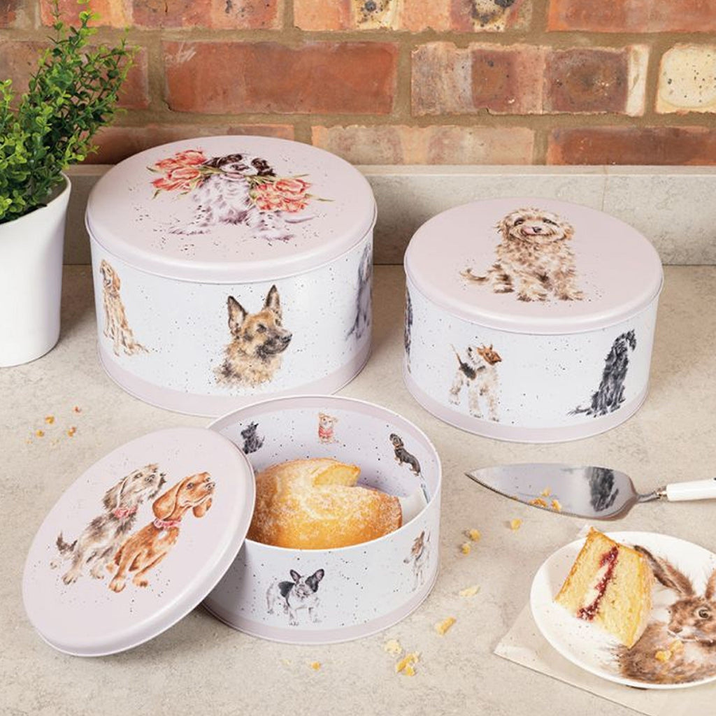 Wrendale Dog Cake Tin Nest