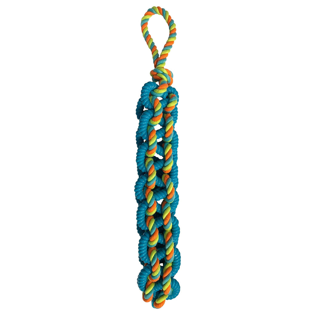 Hemmo & Co XTRA Heavy Duty Block with Woven TPR Dog Toy