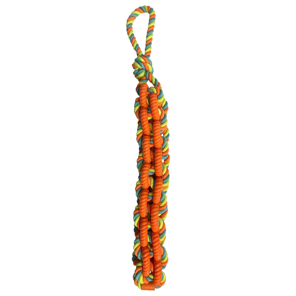 Hemmo & Co XTRA Heavy Duty Block with Woven TPR Dog Toy