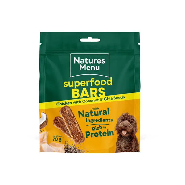 Natures Menu Country Hunter Superfood Bars - Chicken