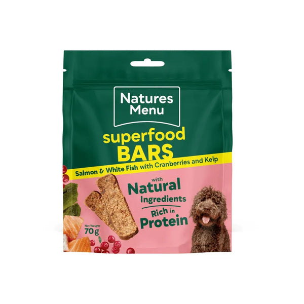 Natures Menu Country Hunter Superfood Bars - Fish