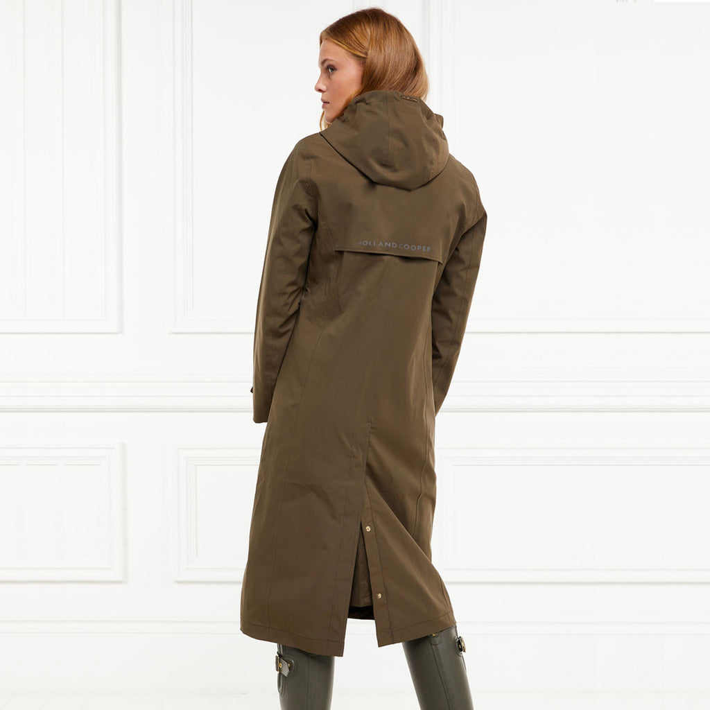 Holland Cooper Folgate Rain Coat - Soft Khaki