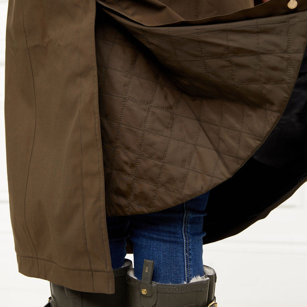 Holland Cooper Folgate Rain Coat - Soft Khaki