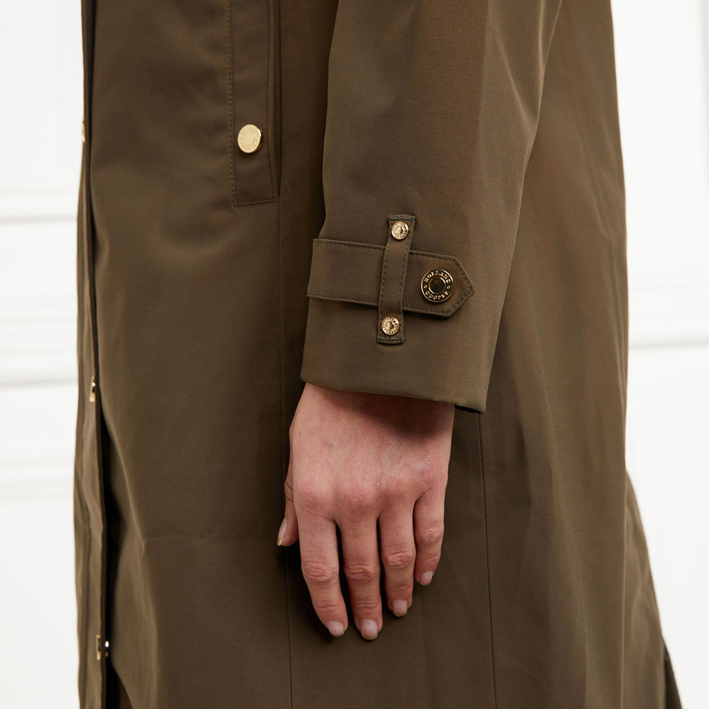 Holland Cooper Folgate Rain Coat - Soft Khaki