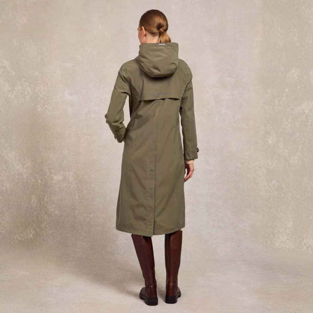 Holland Cooper Folgate Rain Coat - Soft Khaki