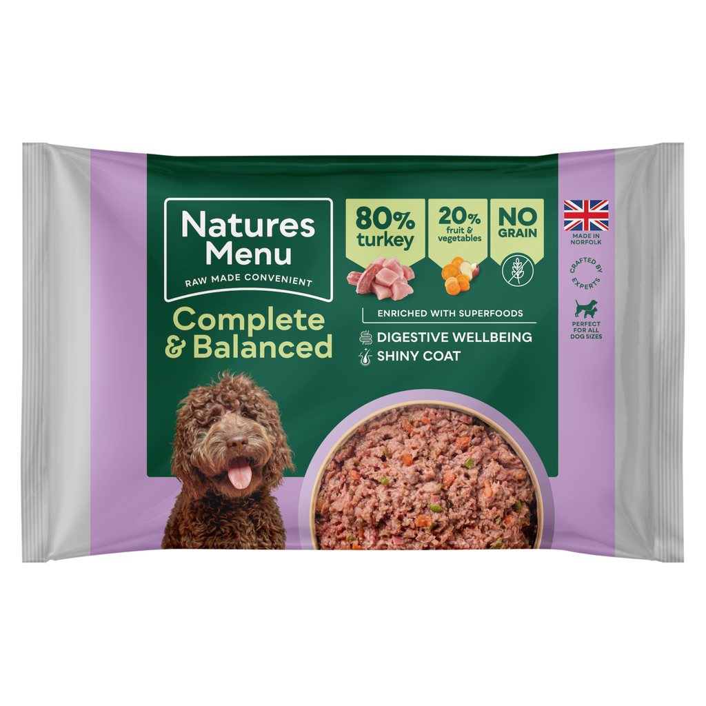 Natures Menu Complete & Balanced Turkey Block - 500g