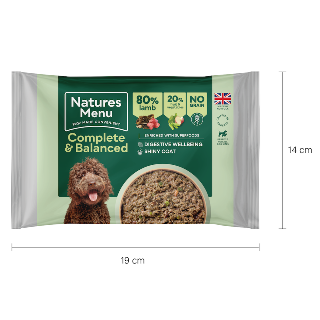 Natures Menu Complete & Balanced Lamb Block - 500g