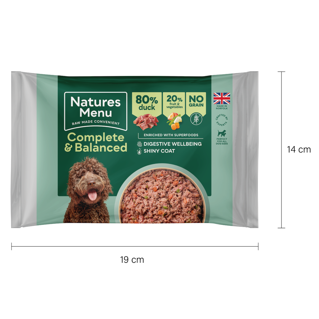 Natures Menu Complete & Balanced Duck Blocks - 500g